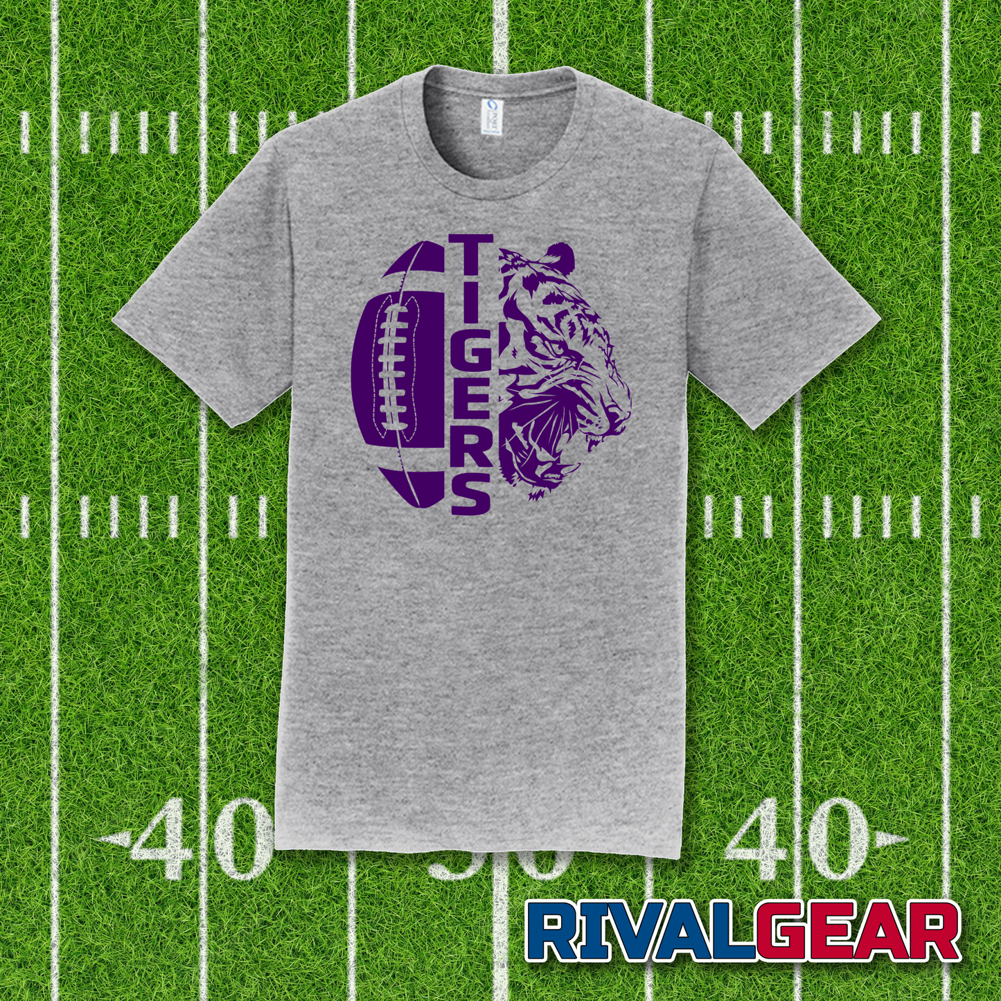 Athletic Spirit - LSU Football Fans T-Shirt