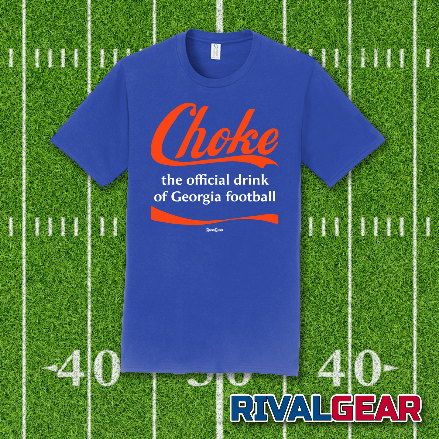 Choke T-Shirt for Florida Football Fans (Anti-Georgia)