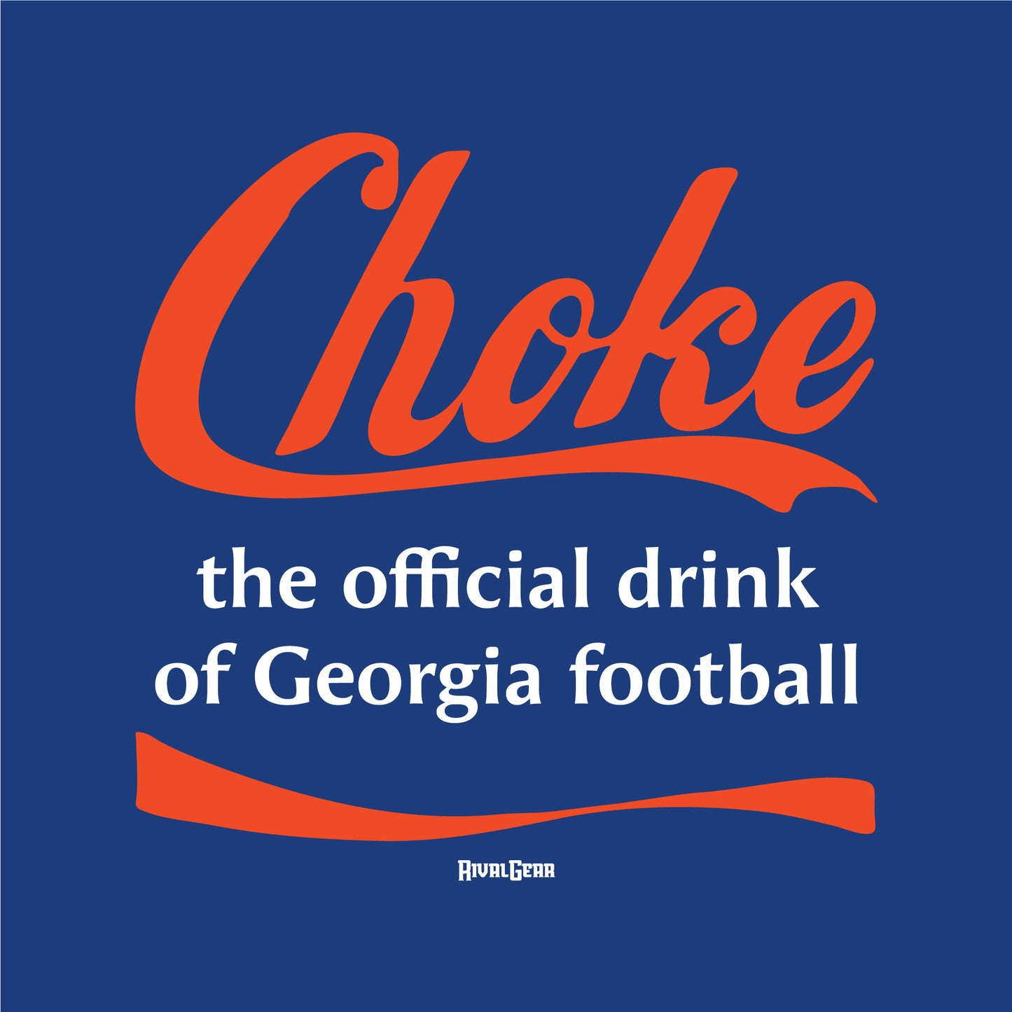 Choke T-Shirt for Florida Football Fans (Anti-Georgia)