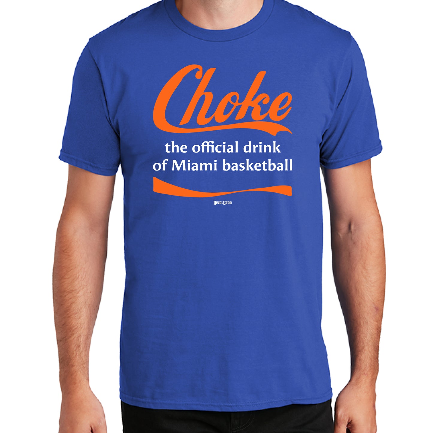 Choke T-Shirt for UF Gators Basketball Fans (Anti-Miami)