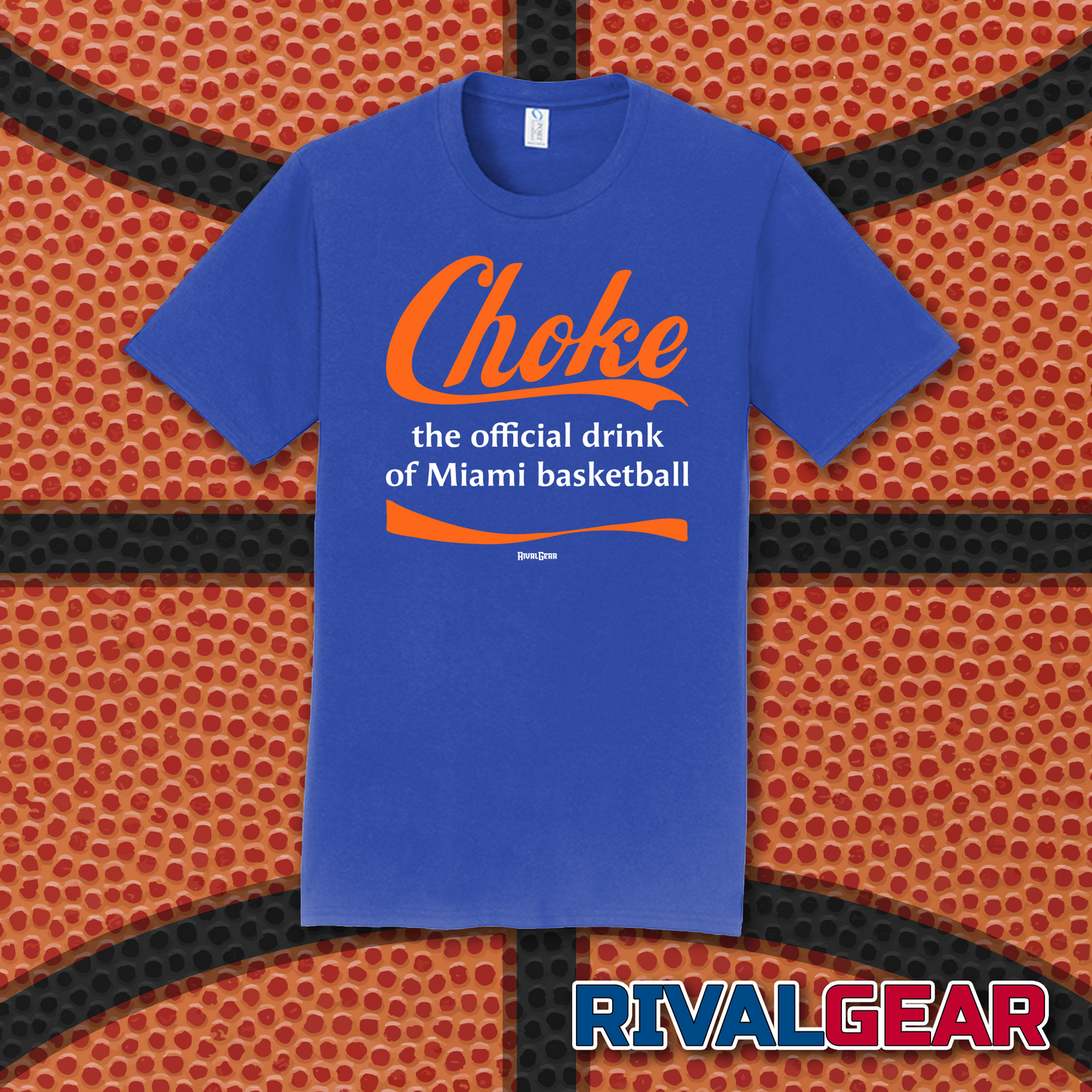Choke T-Shirt for UF Gators Basketball Fans (Anti-Miami)