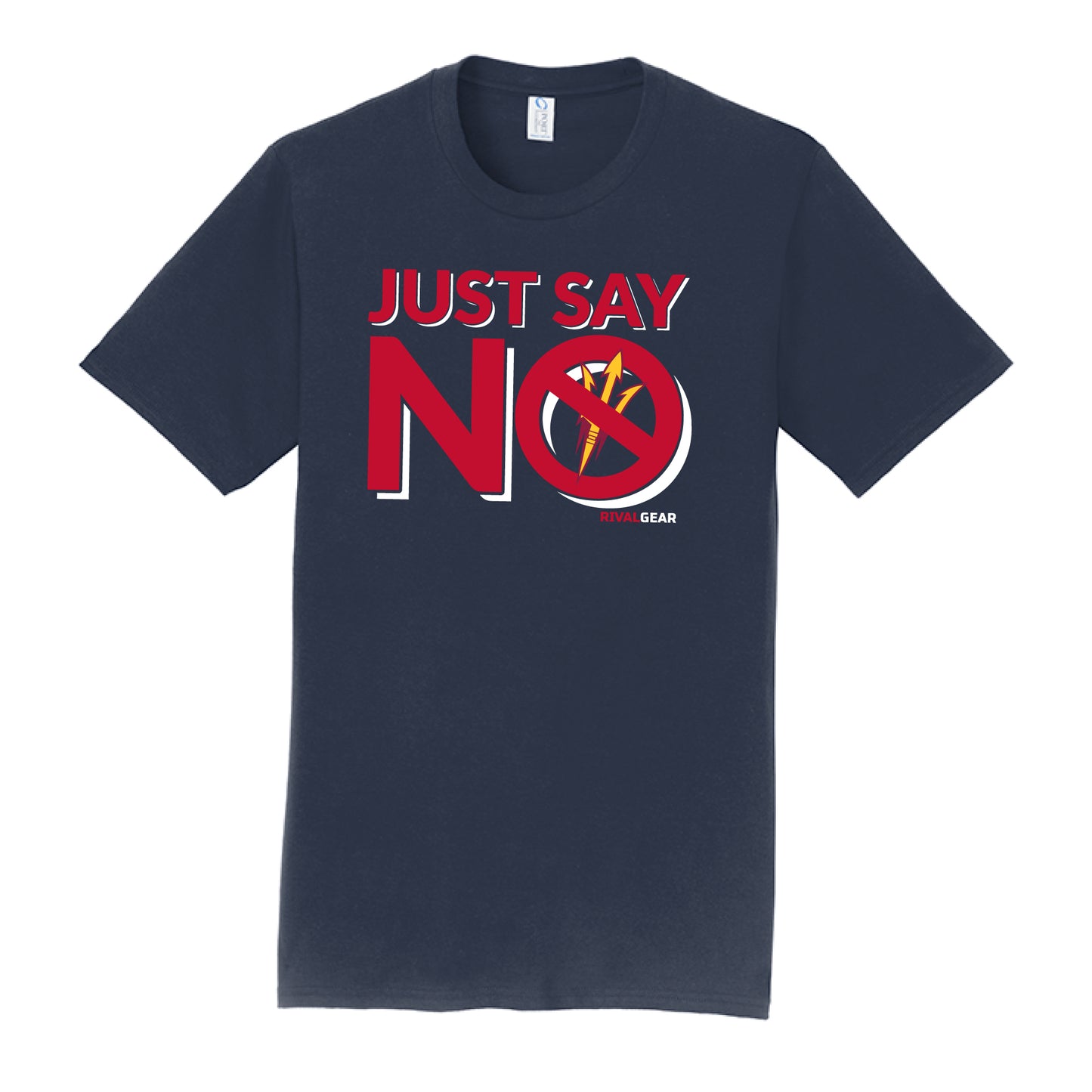 Just Say No T-Shirt for Arizona Football Fans (Anti-Airzona State)