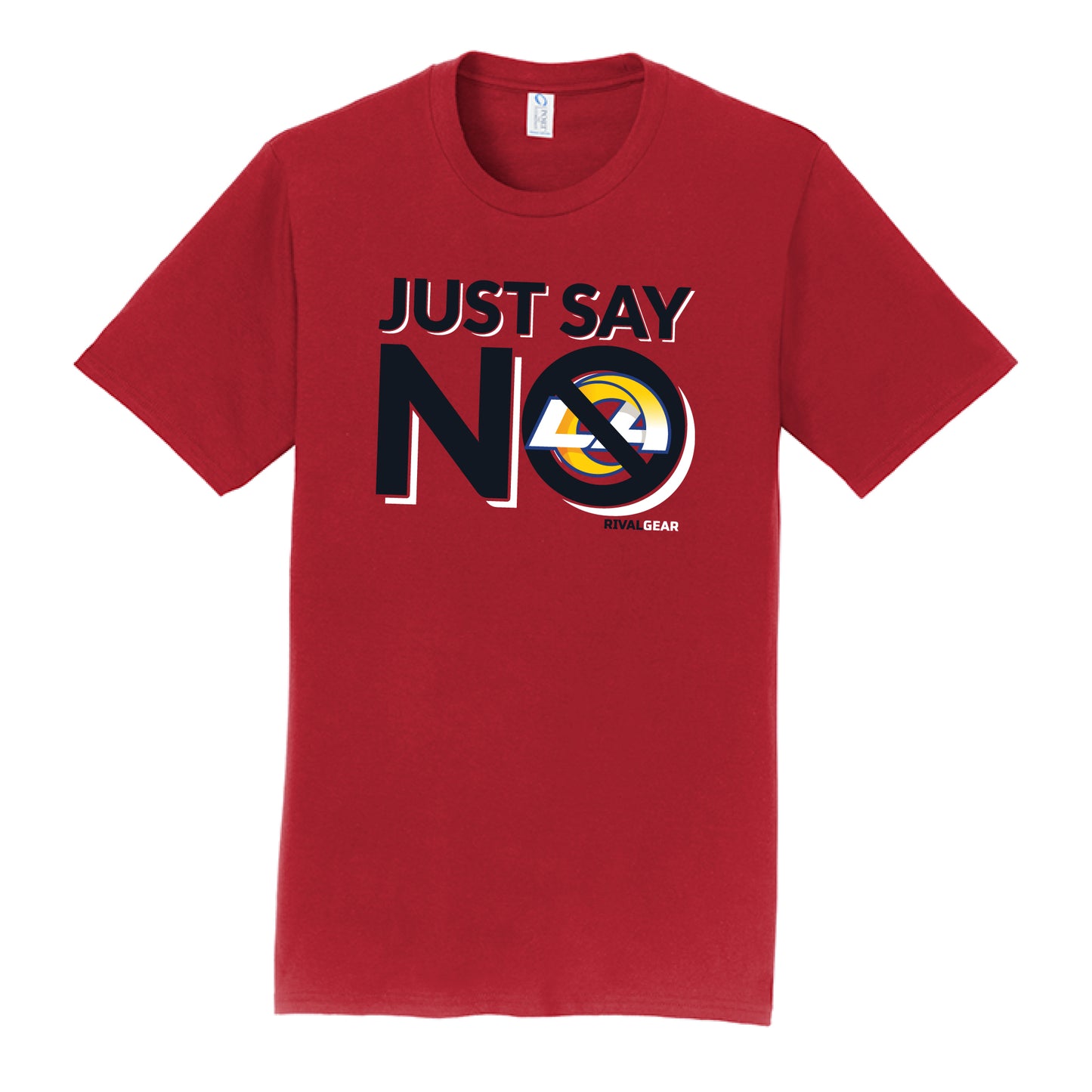 Just Say No T-Shirt for Cardinals Football Fans (Anti-Rams)