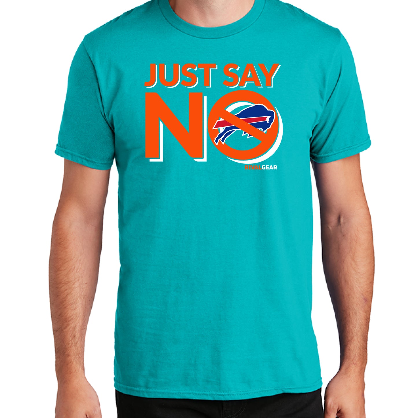 Just Say No T-Shirt for Miami Football Fans (Anti-Bills)