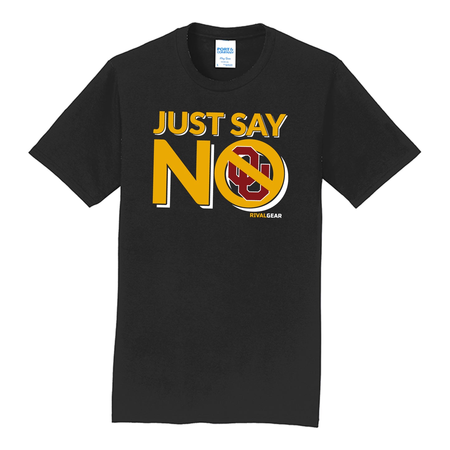 Just Say No T-Shirt for Missouri Football Fans (Anti-Oklahoma)