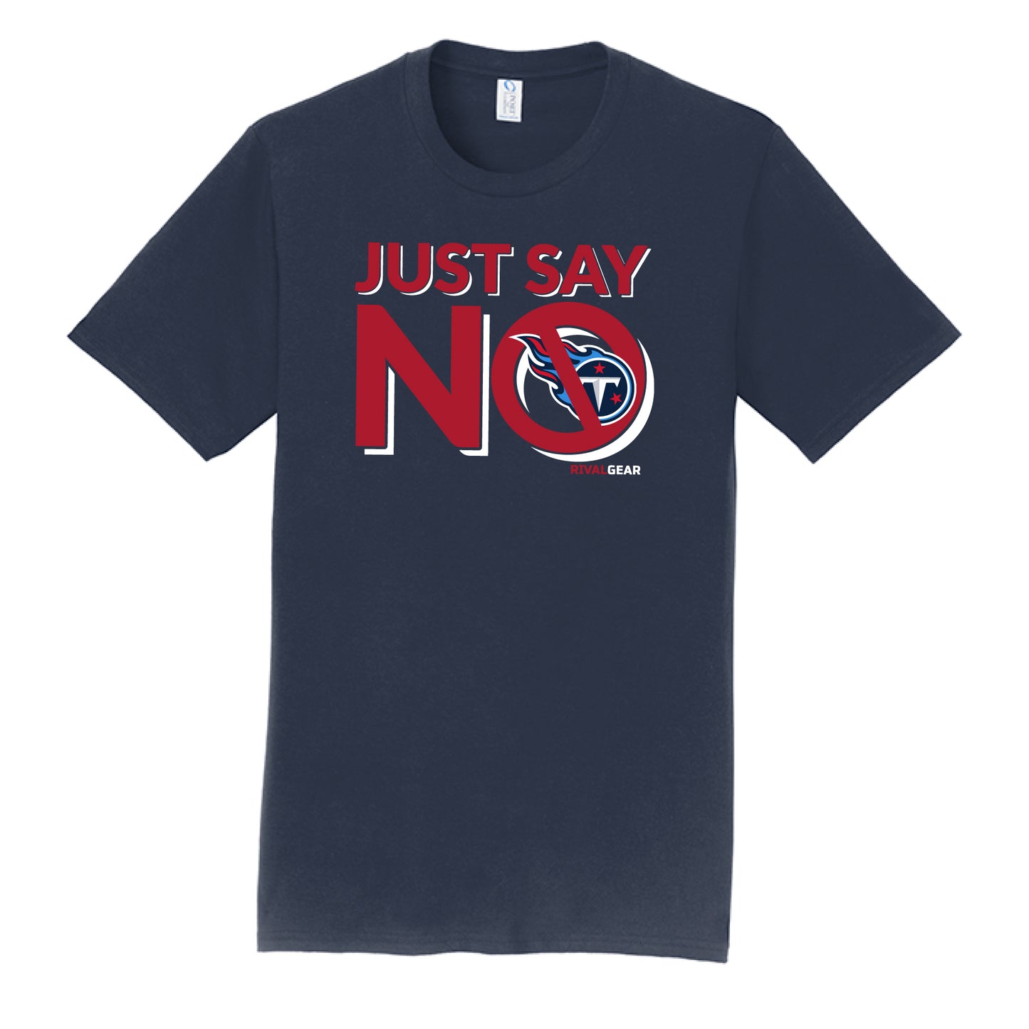 Just Say No T-Shirt for Texans Football Fans (Anti-Titans)