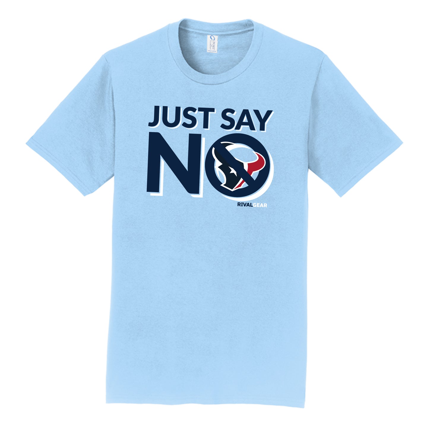 Just Say No T-Shirt for Titans Football Fans (Anti-Texans)