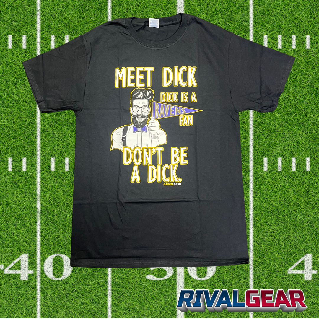Meet Dick T-Shirt for Steelers Football Fans (Anti-Ravens)