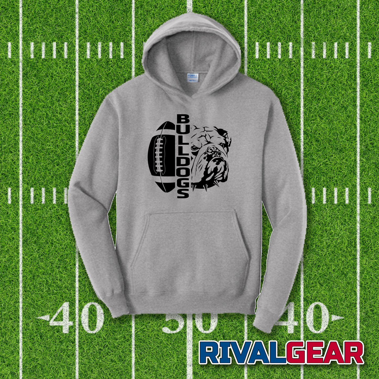 Bulldogs Athletic Spirit - Georgia Football Fans Hoodie