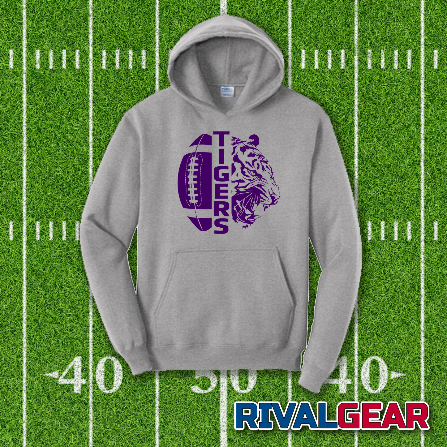 Athletic Spirit - LSU Football Fans Hoodie