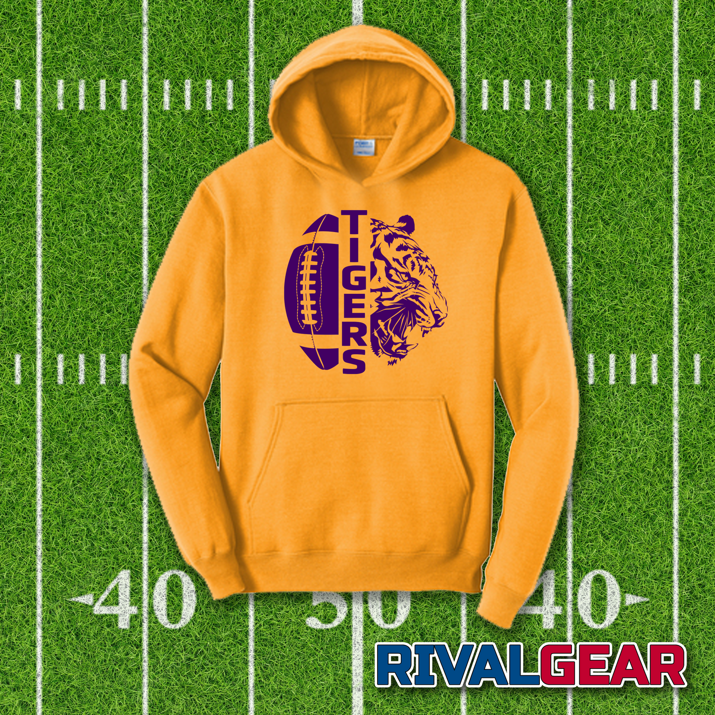 Athletic Spirit - LSU Football Fans Hoodie