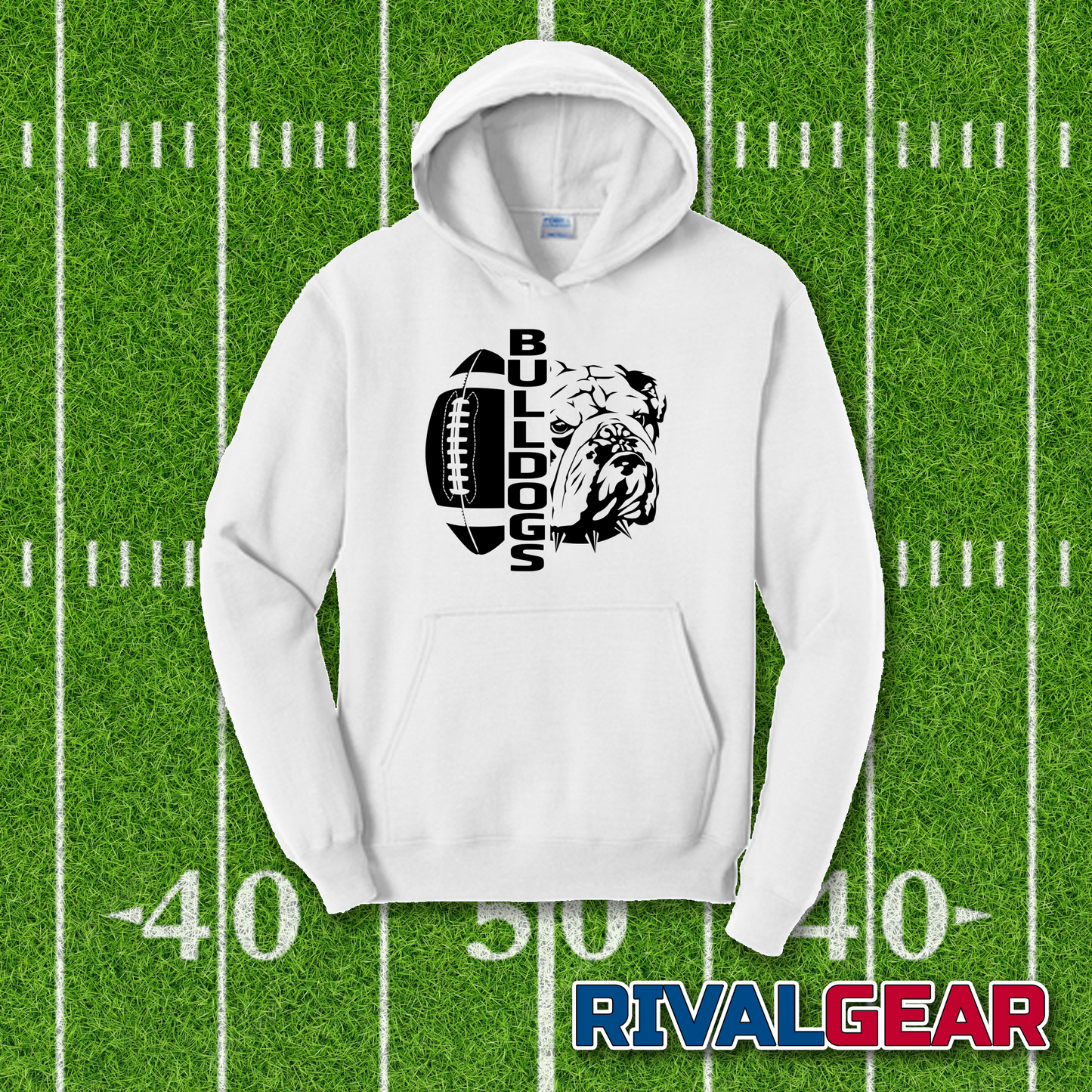 Bulldogs Athletic Spirit - Georgia Football Fans Hoodie