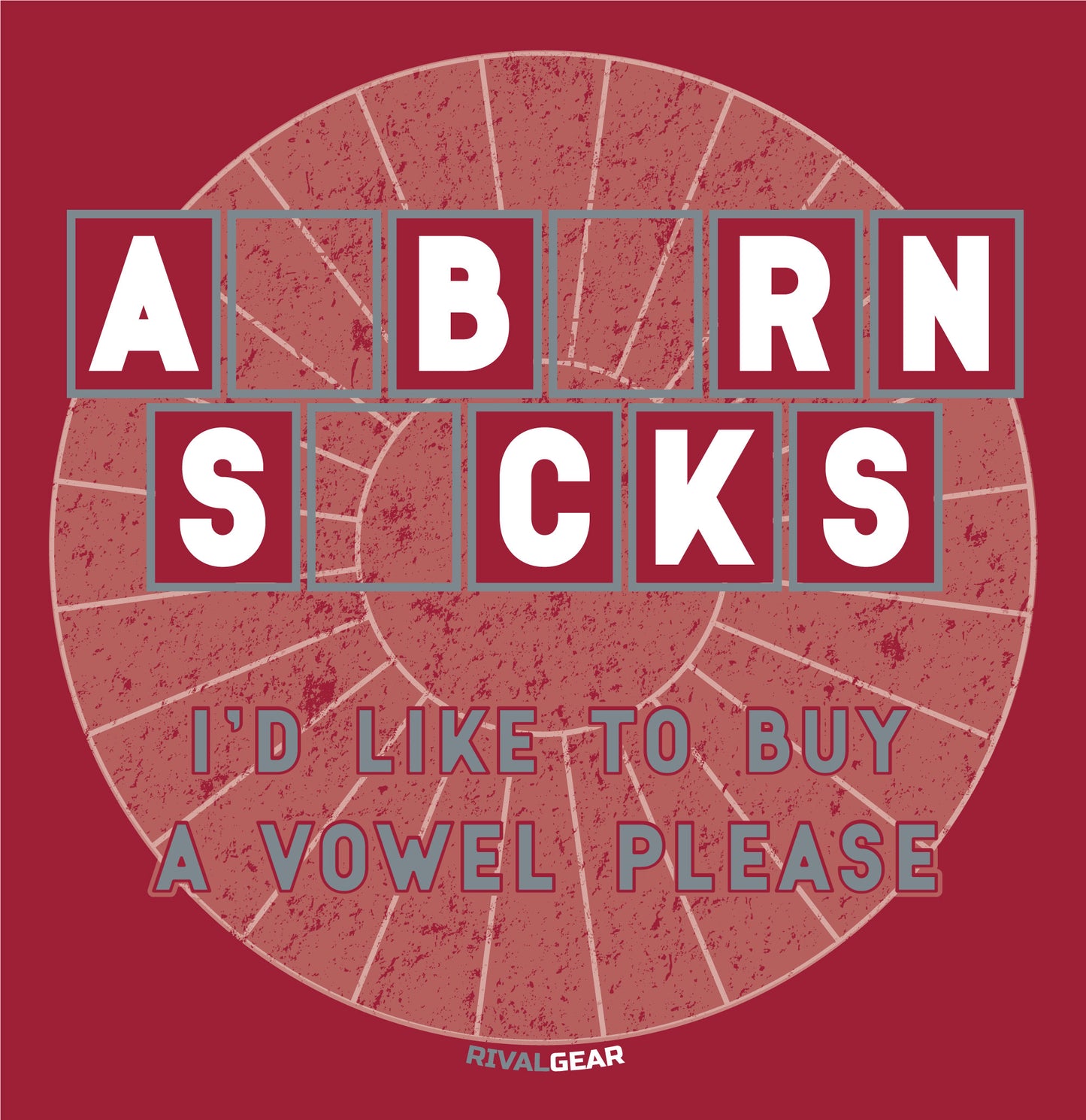 Promo Buy A Vowel T-Shirt for Alabama Football Fans (Anti-Auburn)