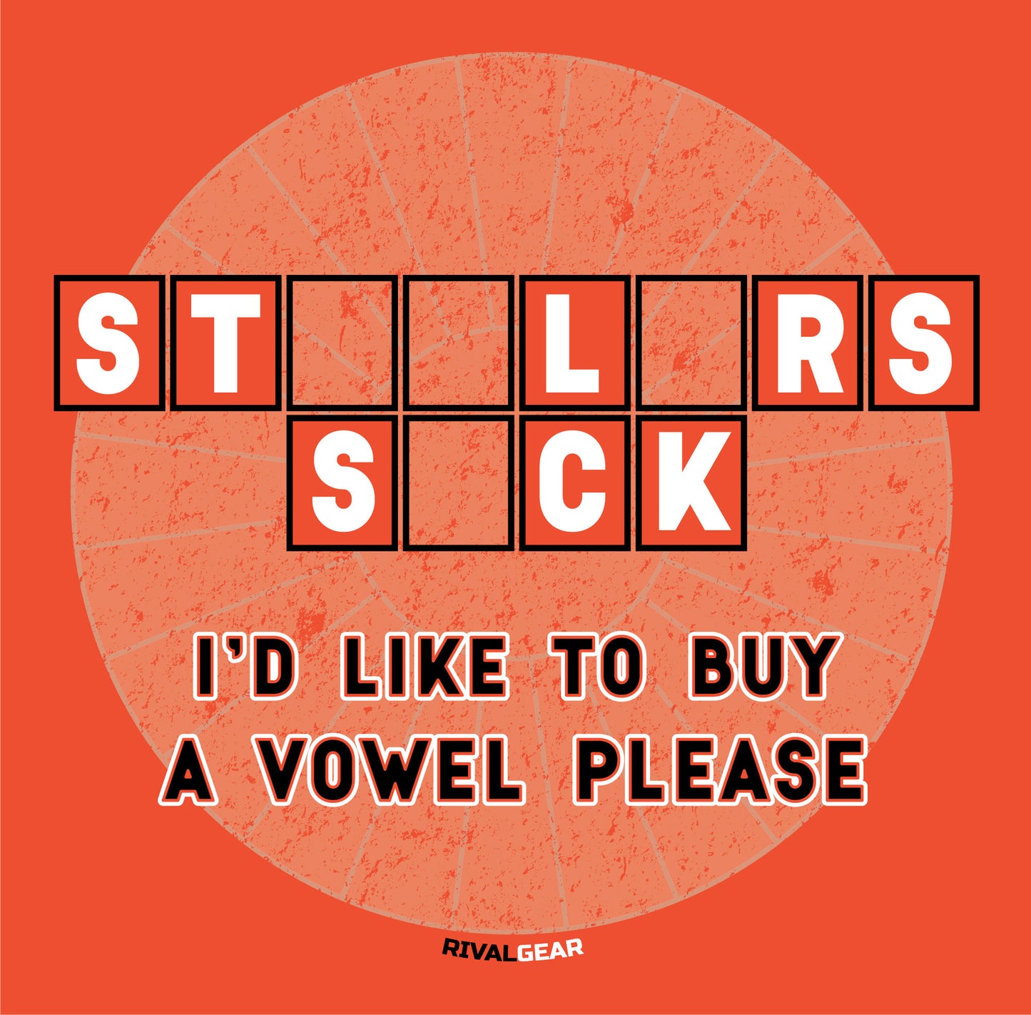 Buy A Vowel T-Shirt for Bengals Football Fans (Anti-Steelers)