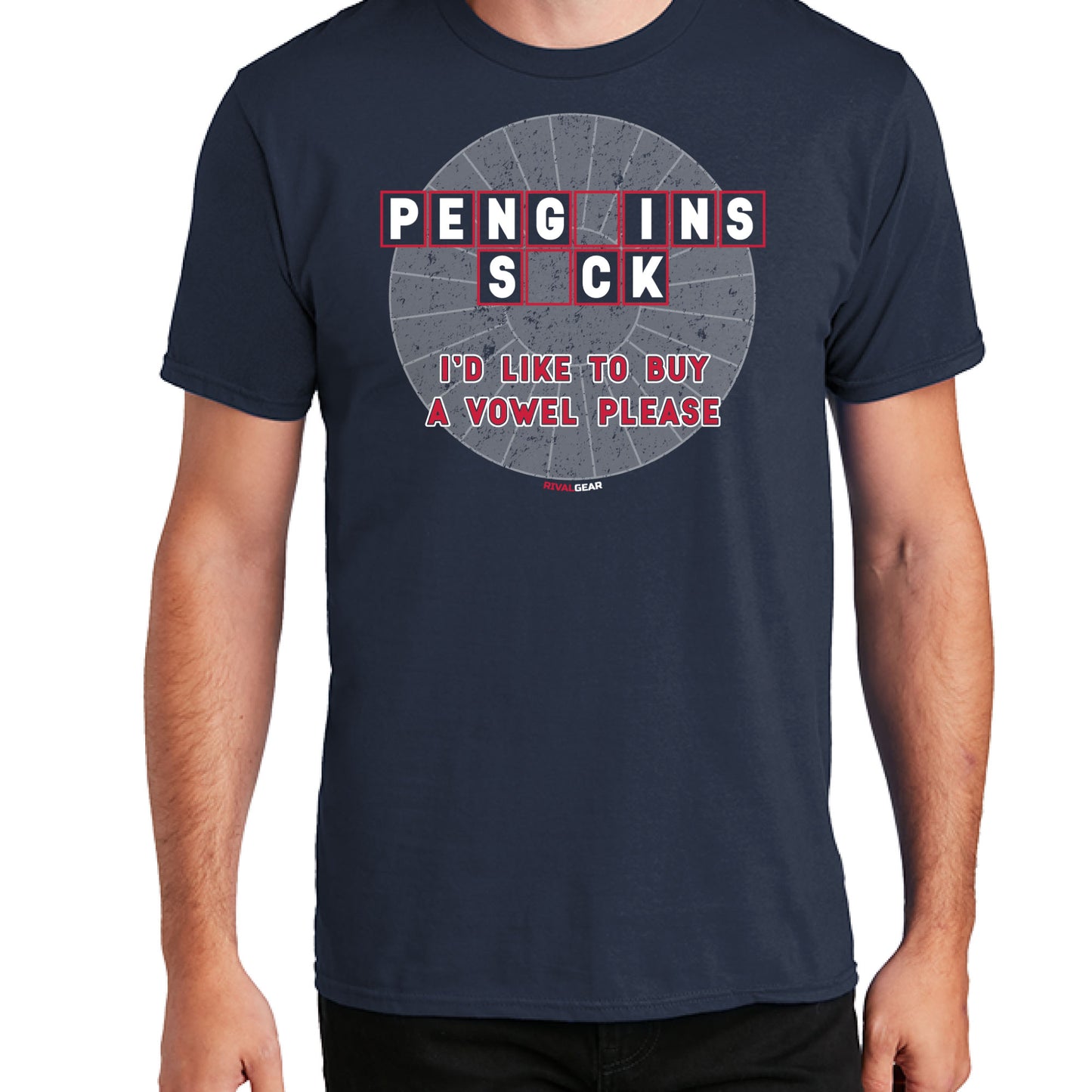 Buy A Vowel T-Shirt for Capitals Hockey Fans (Anti-Penguins)