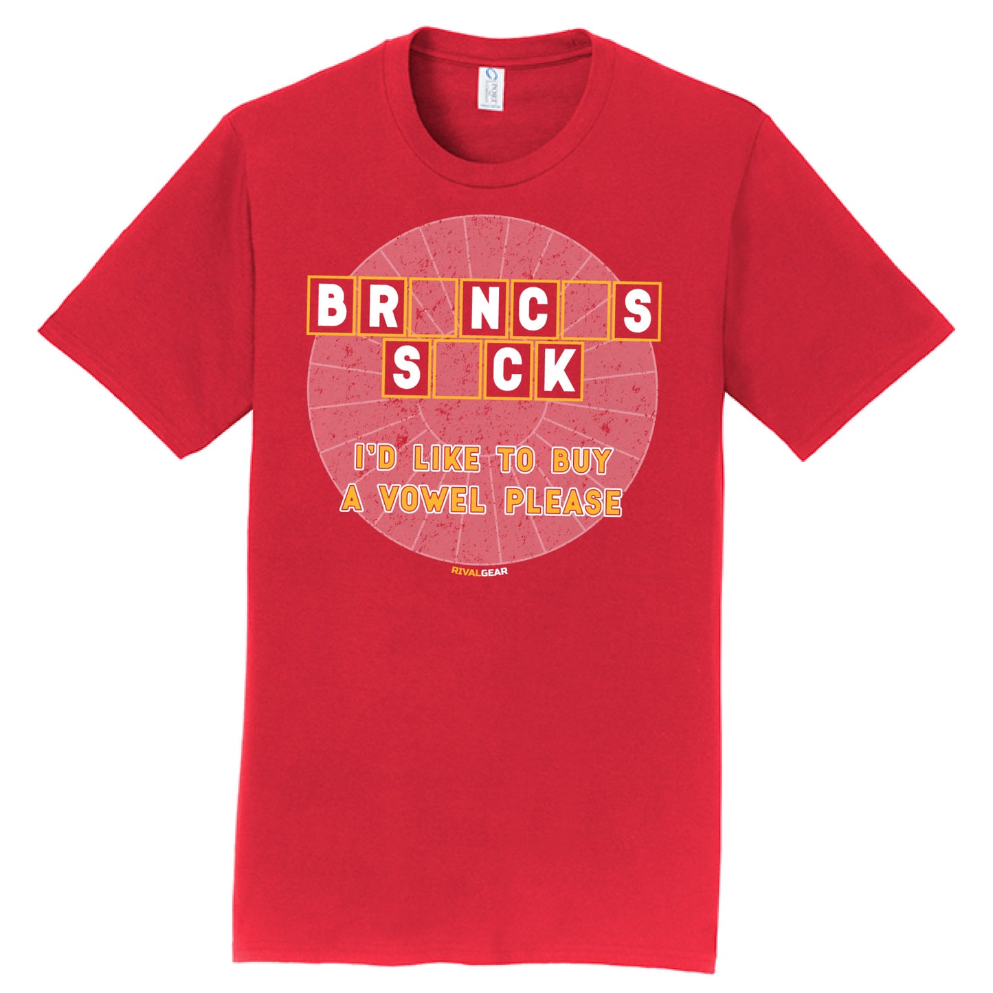 Buy A Vowel T-Shirt for Chiefs Football Fans (Anti-Broncos)