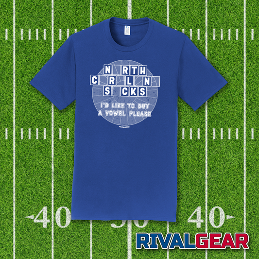 Buy A Vowel T-Shirt for Duke Football Fans (Anti-UNC)