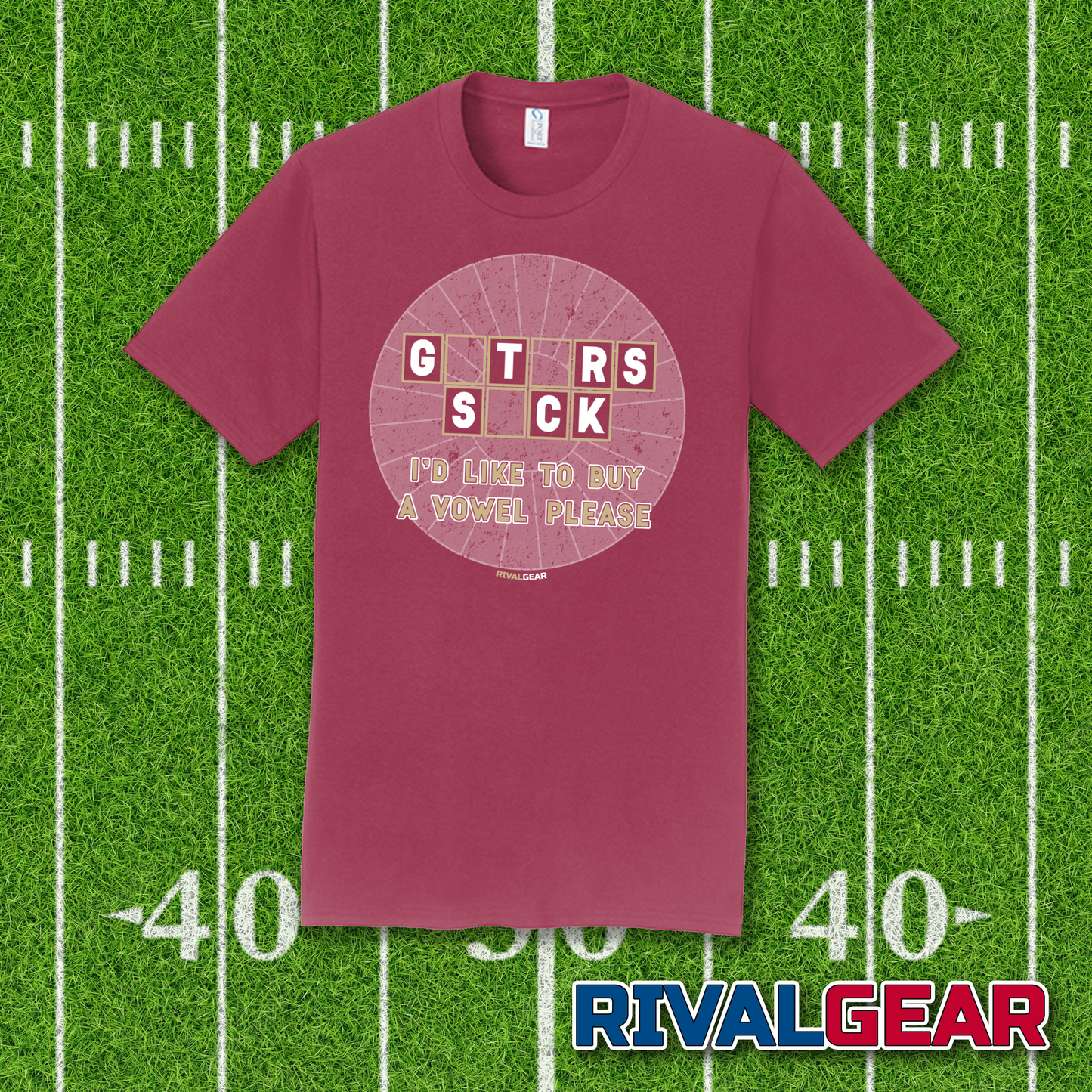 Buy A Vowel T-Shirt for Florida State Football Fans (Anti-UF)