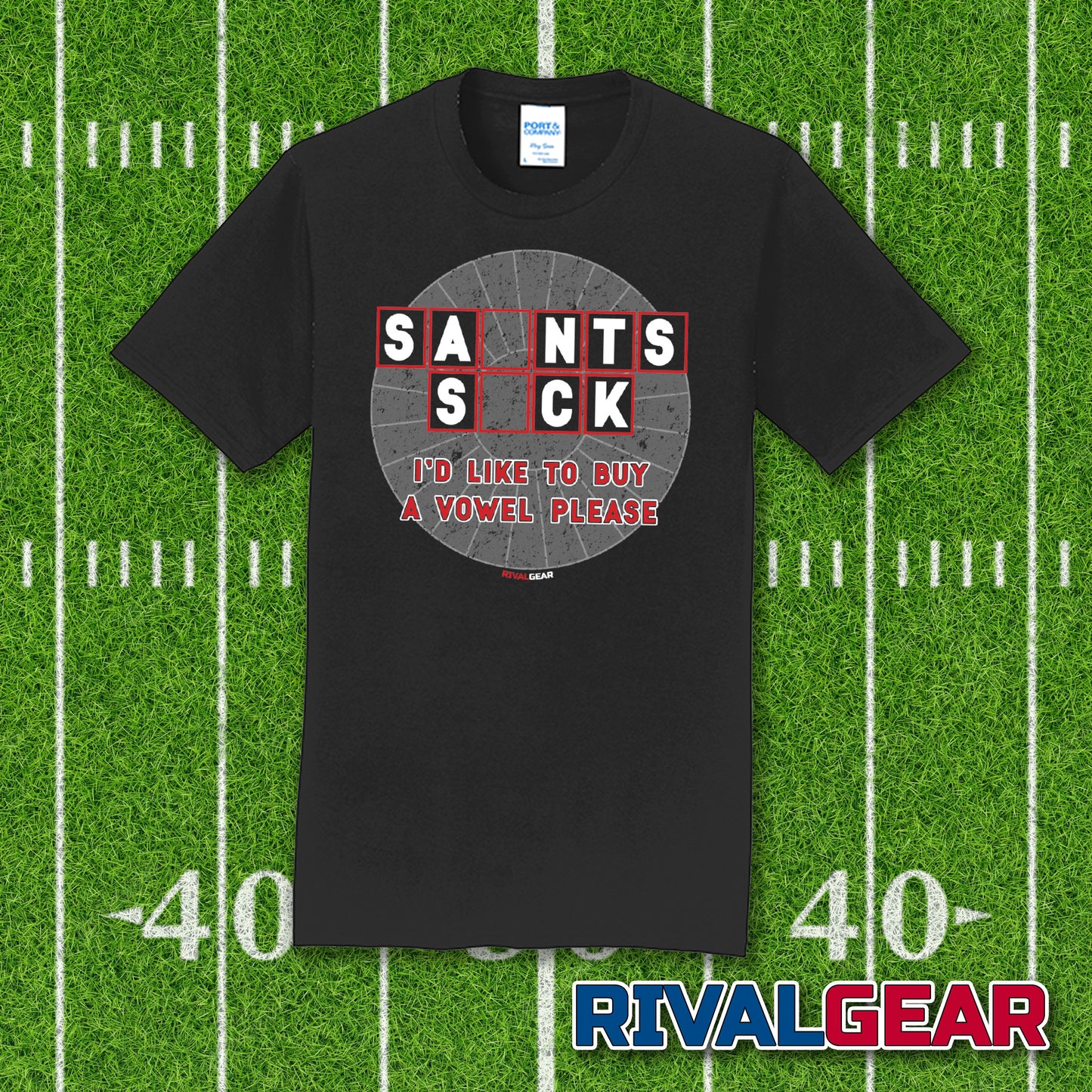 Buy A Vowel T-Shirt for Falcons Football Fans (Anti-Saints)