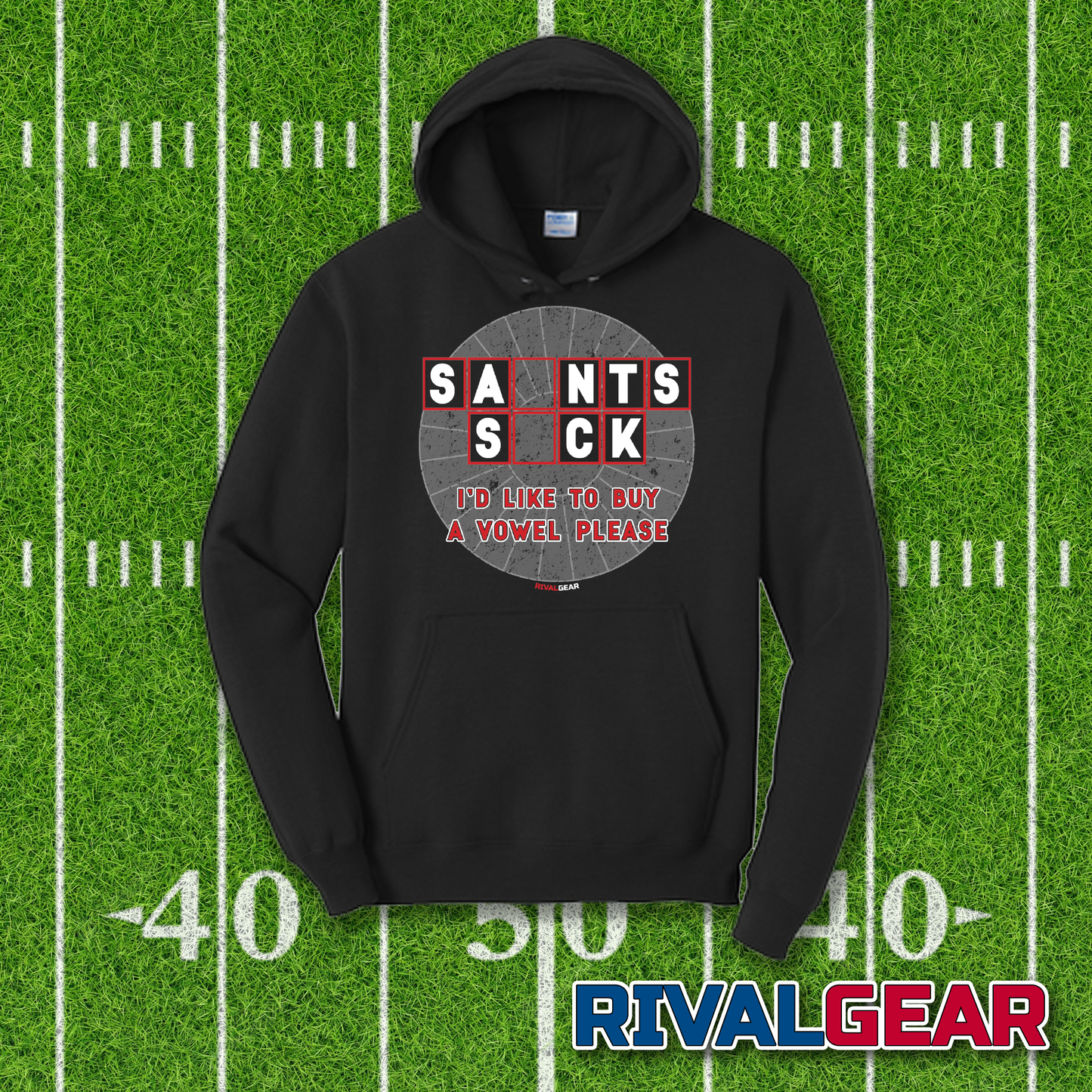 Buy A Vowel Hoodie for Falcons Football Fans (Anti-Saints)