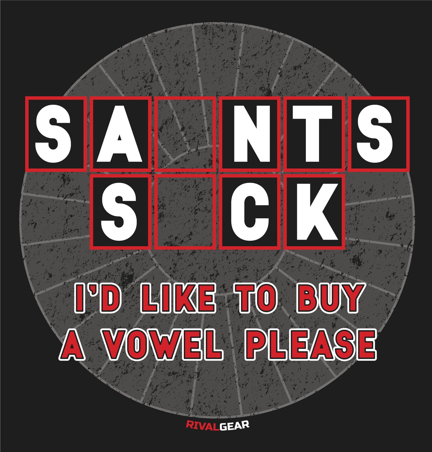 Buy A Vowel T-Shirt for Falcons Football Fans (Anti-Saints)