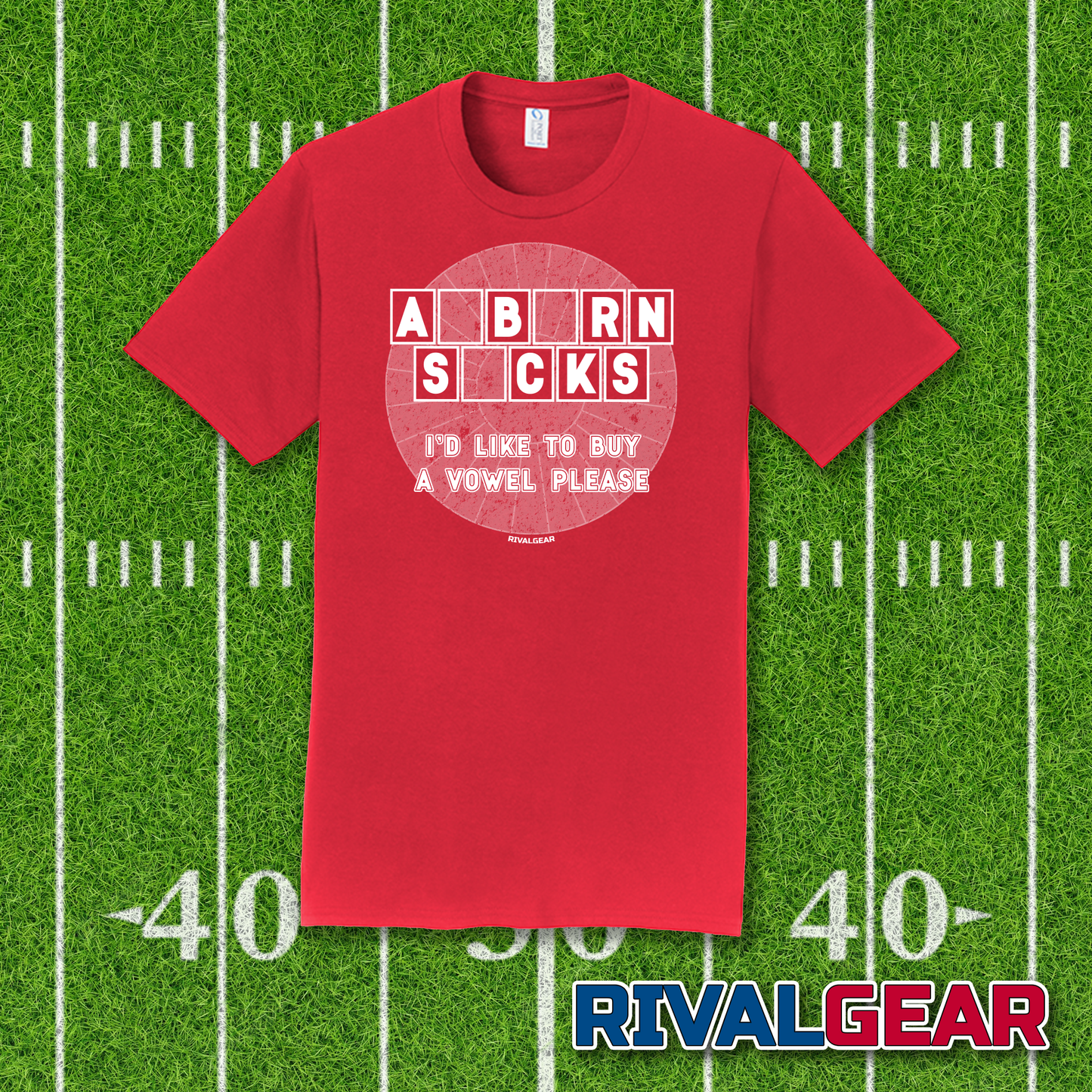 Buy A Vowel T-Shirt for Georgia Football Fans (Anti-Auburn)