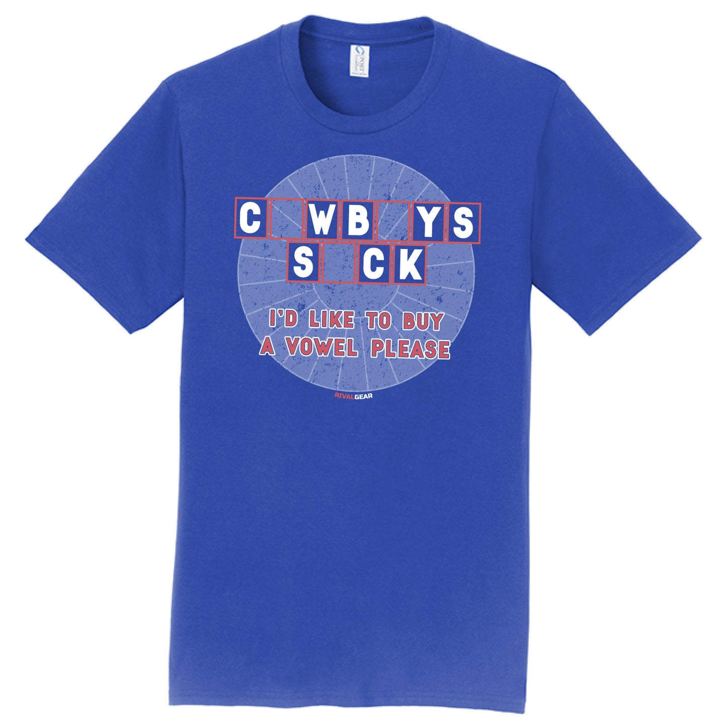 Buy A Vowel T-Shirt for Giants Football Fans (Anti-Cowboys)