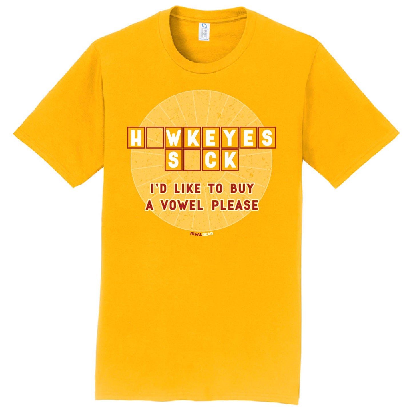 Buy A Vowel T-Shirt for Iowa State Football Fans (Anti-Iowa)