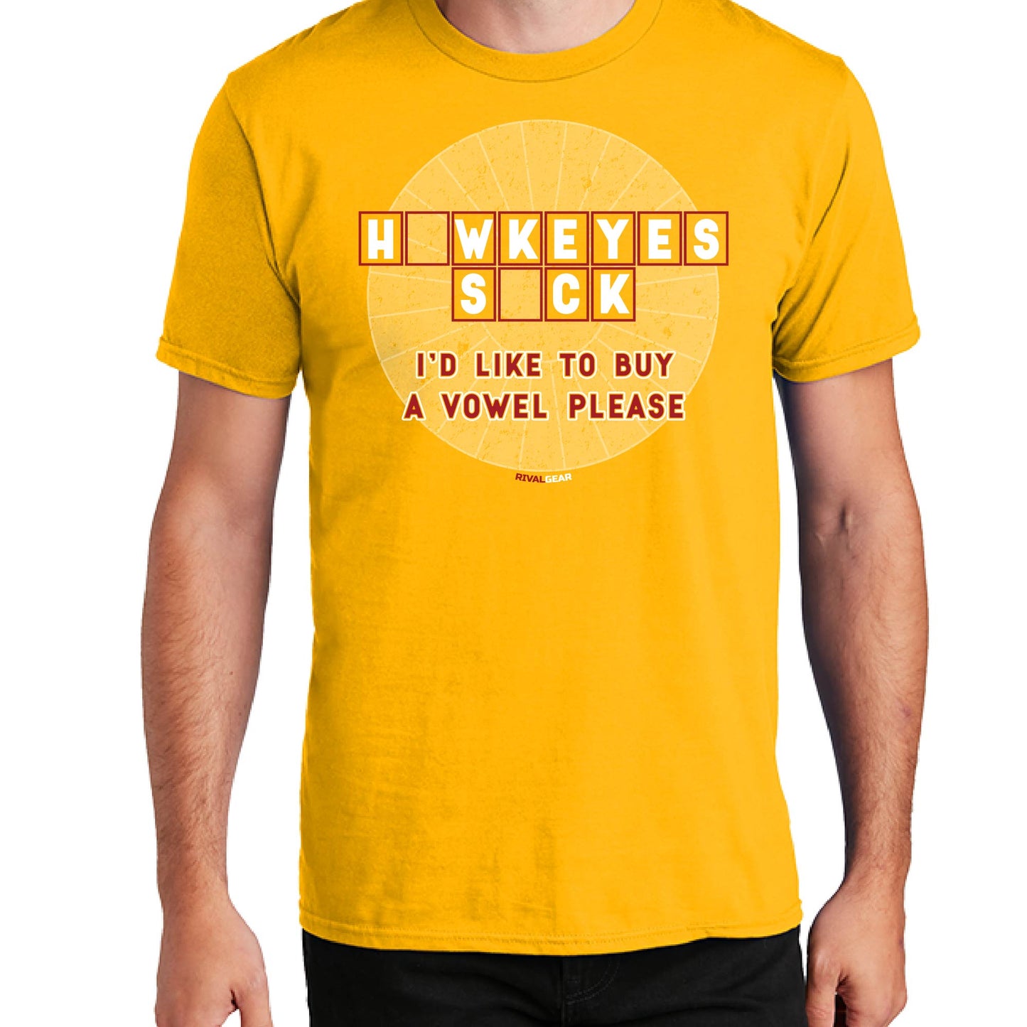 Buy A Vowel T-Shirt for Iowa State Football Fans (Anti-Iowa)