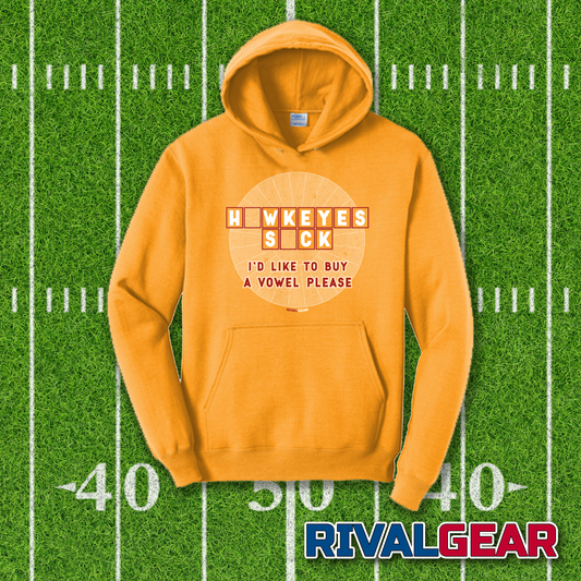 Buy A Vowel Hoodie for Iowa State Football Fans (Anti-Iowa)