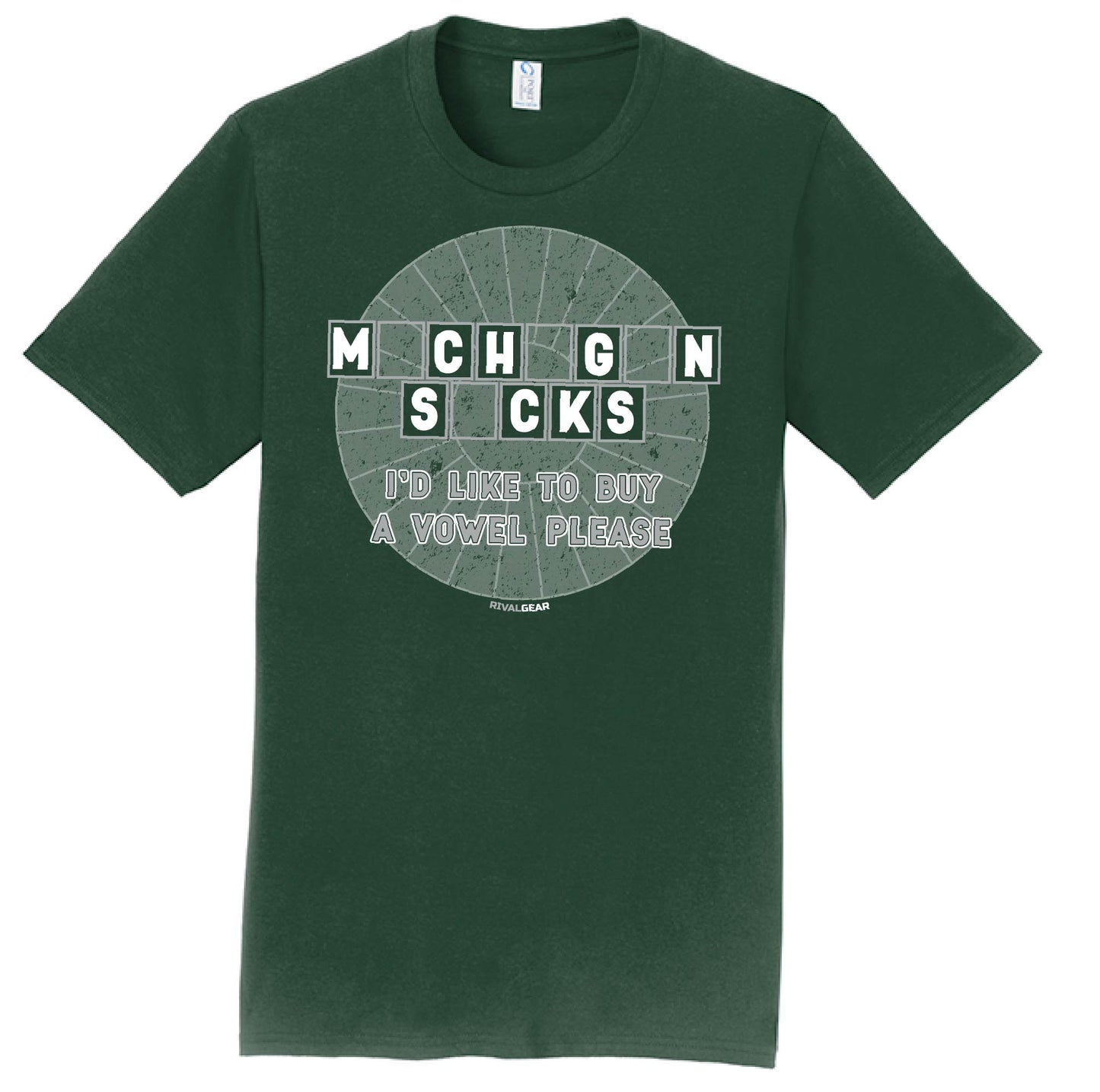 Buy A Vowel T-Shirt for Michigan State Football Fans (Anti-Michigan)