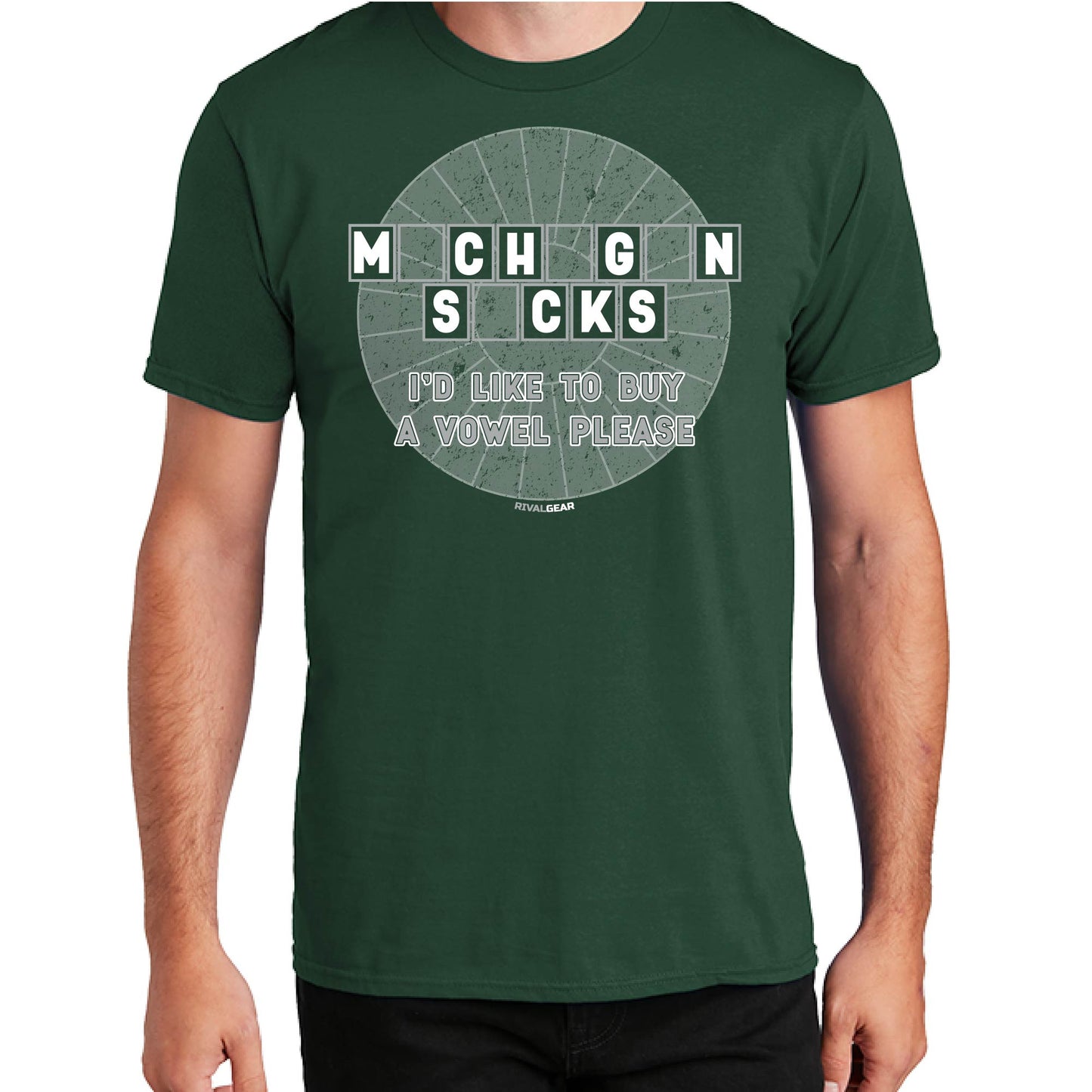 Buy A Vowel T-Shirt for Michigan State Football Fans (Anti-Michigan)