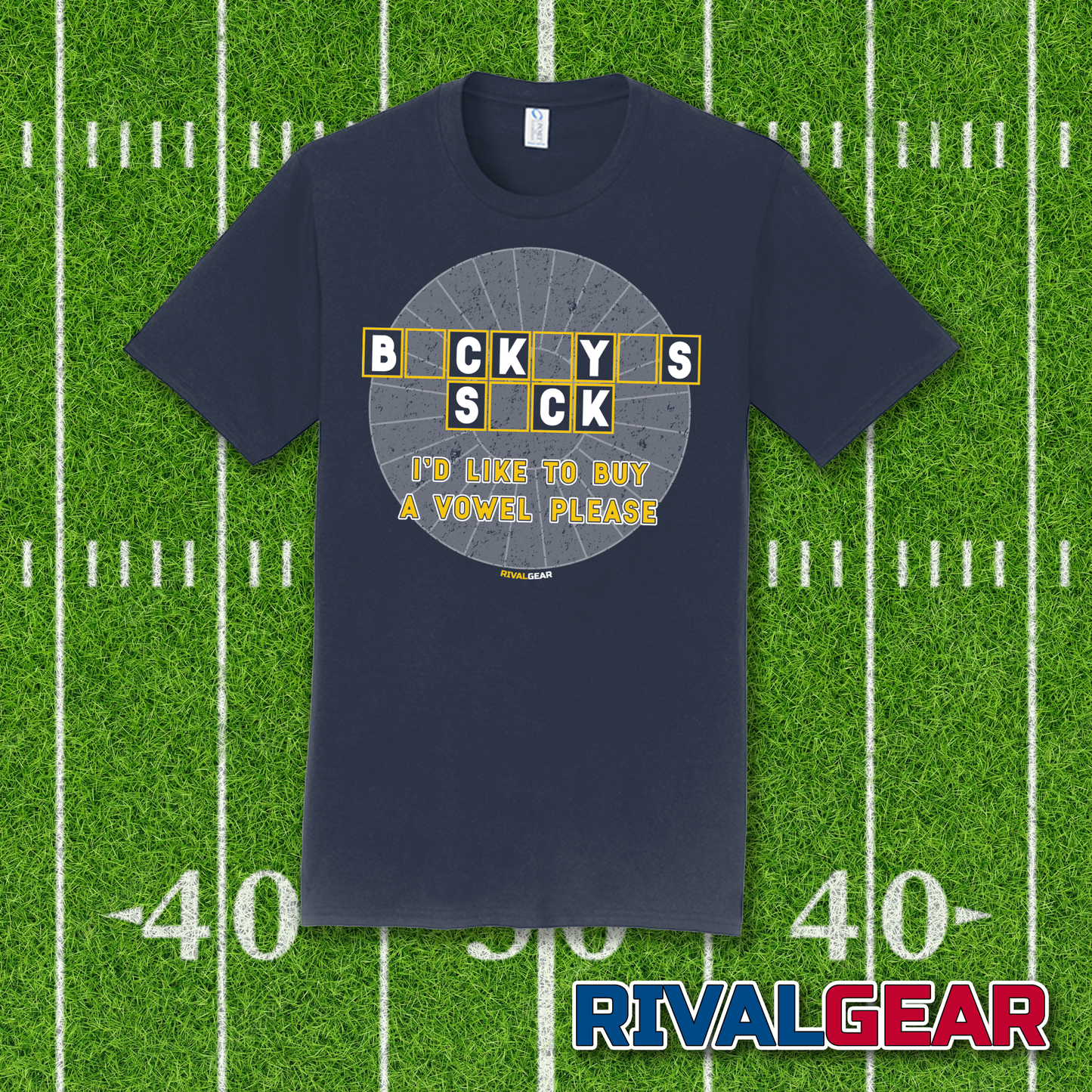 Promo Buy A Vowel T-Shirt for Michigan Football Fans (Anti-Ohio State)