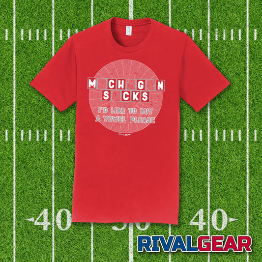 Buy A Vowel T-Shirt for Ohio State Football Fans (Anti-Michigan)