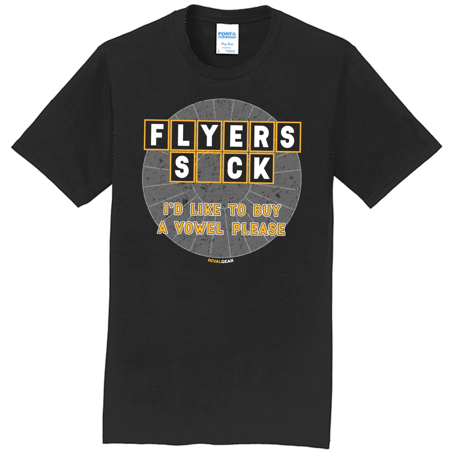 Buy A Vowel T-Shirt for Penguins Hockey Fans (Anti-Flyers)