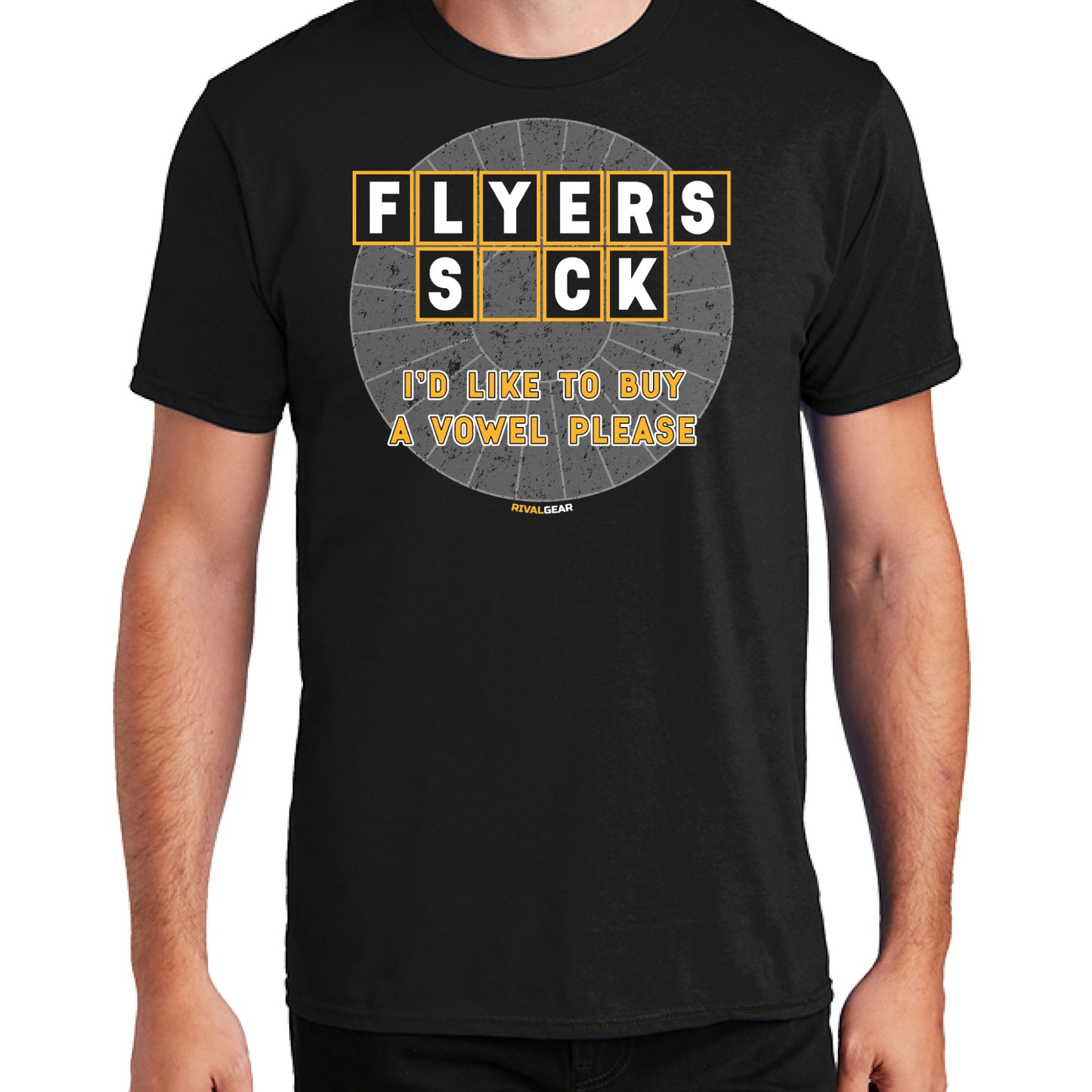 Buy A Vowel T-Shirt for Penguins Hockey Fans (Anti-Flyers)