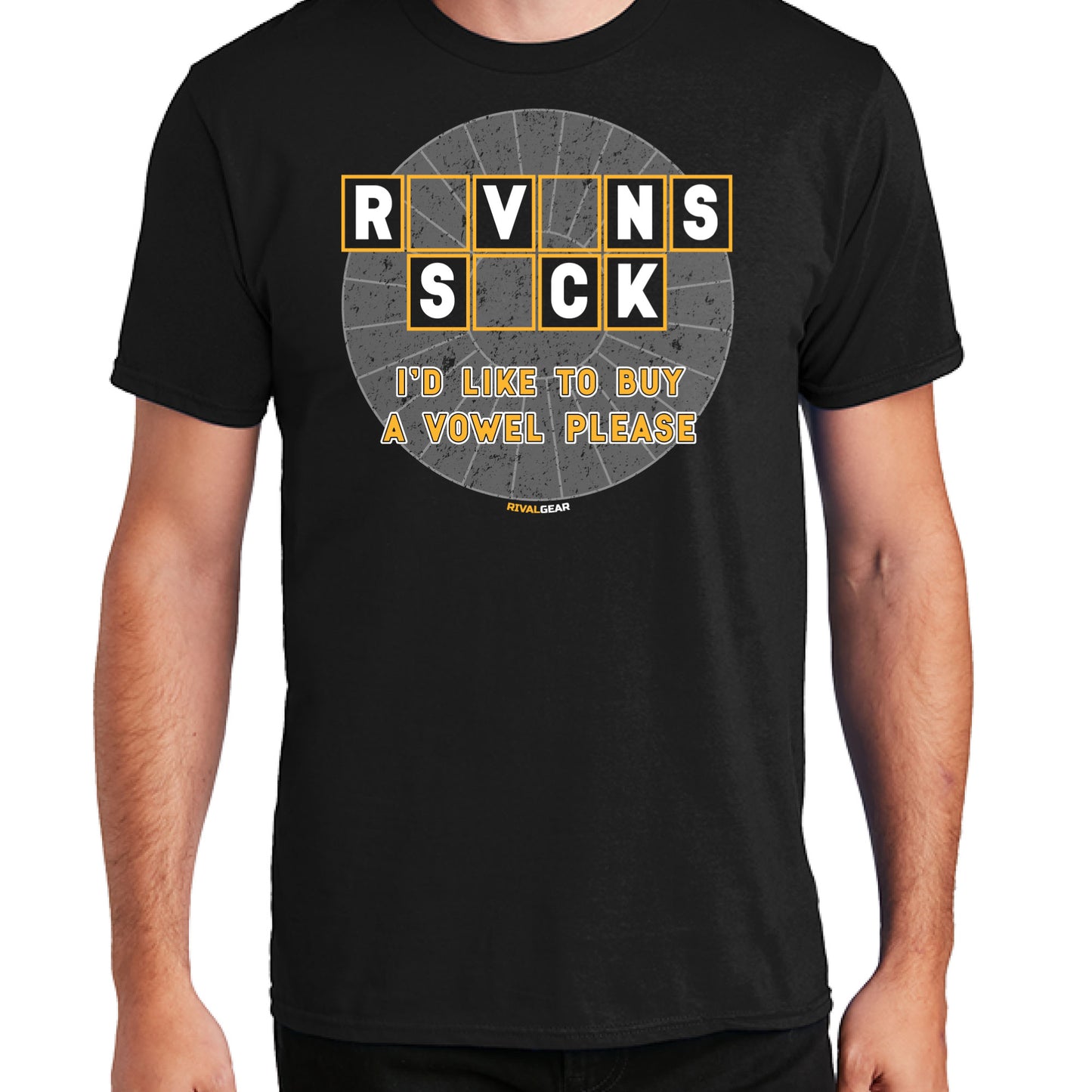 Buy A Vowel T-Shirt for Steelers Football Fans (Anti-Ravens)