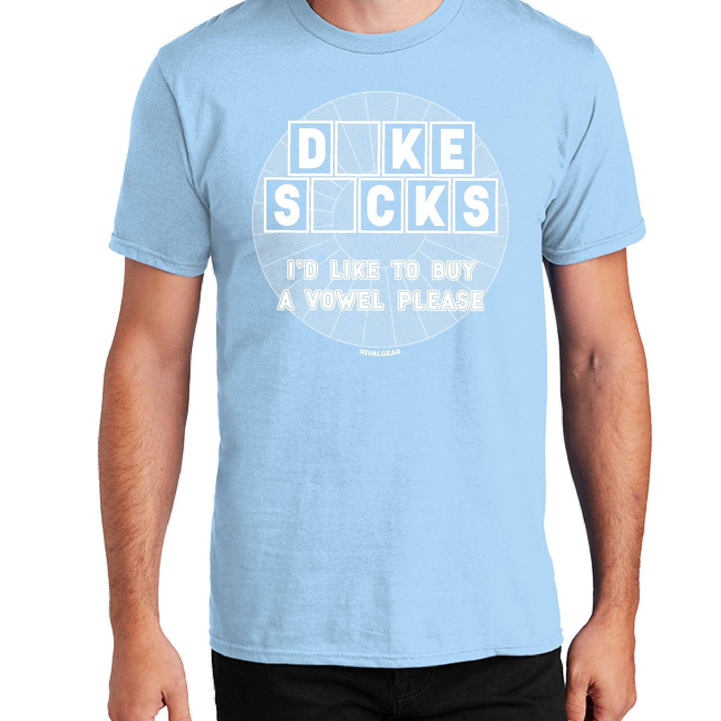 Buy A Vowel T-Shirt for North Carolina Football Fans (Anti-Duke)