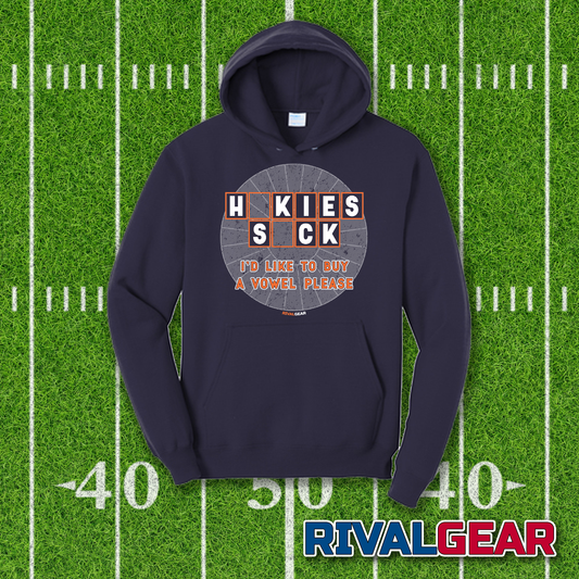 Buy A Vowel Hoodie for Virginia Football Fans (Anti-VT)