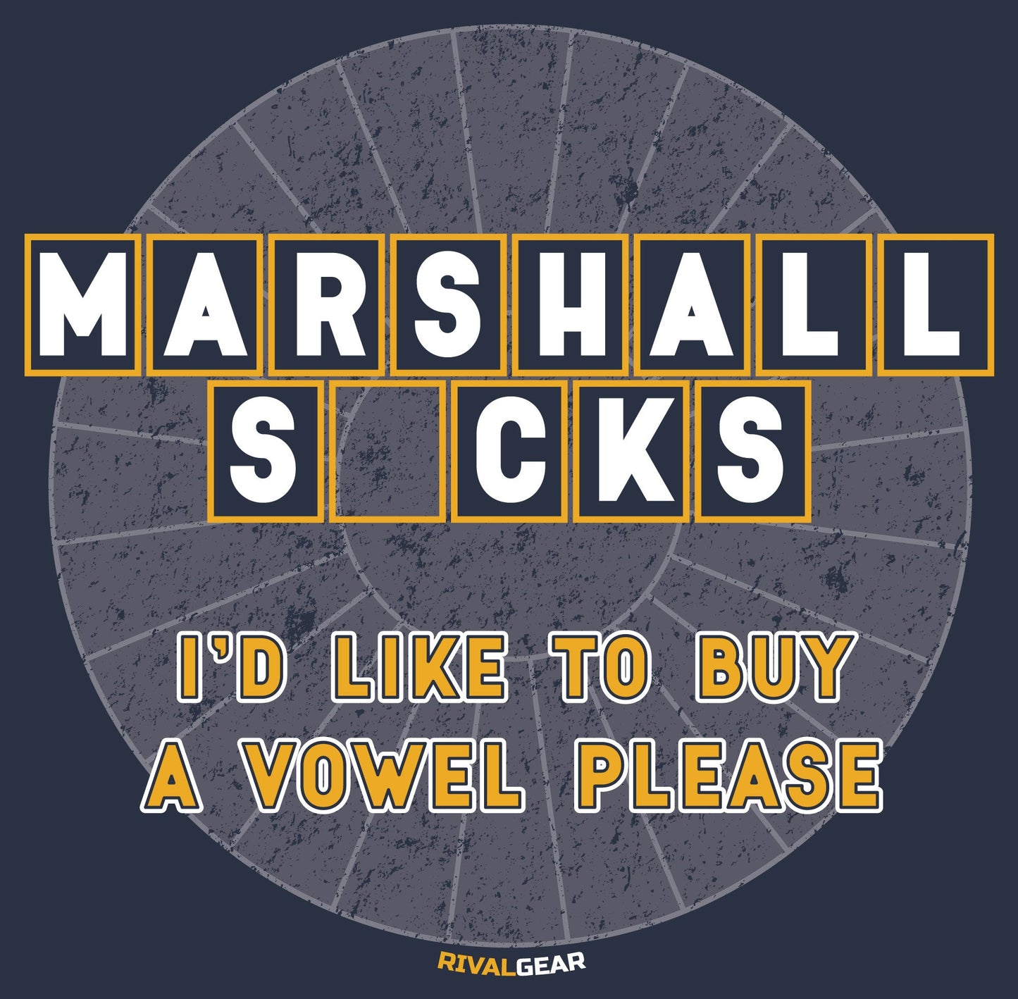 Buy A Vowel Hoodie for West Virginia Football Fans (Anti-Marshall)