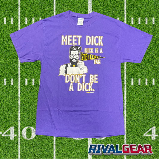 Meet Dick T-Shirt for Ravens Football Fans (Anti-Steelers)