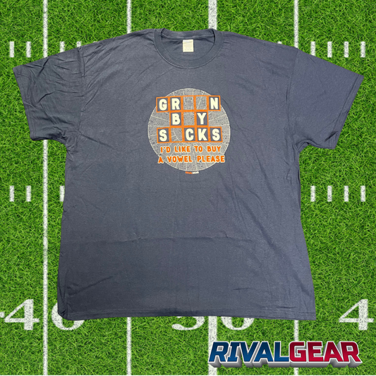 Promo Buy A Vowel T-Shirt for Bears Football Fans (Anti-Packers)