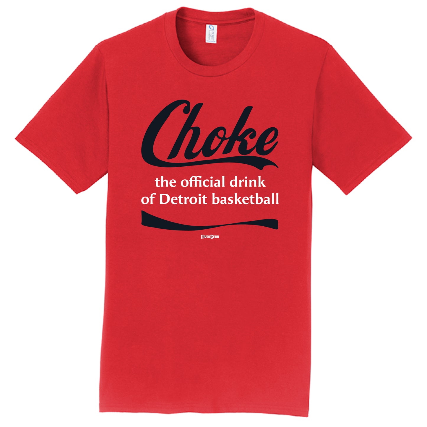 Choke T-Shirt for Chicago Basketball Fans (Anti-Detroit)