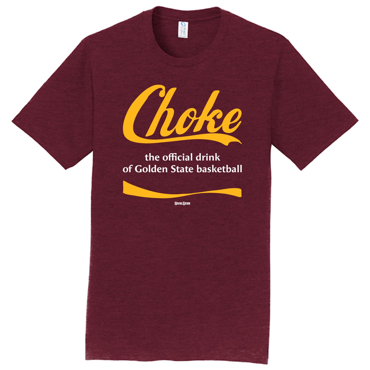 Choke T-Shirt for Cleveland Basketball Fans (Anti-Warriors)