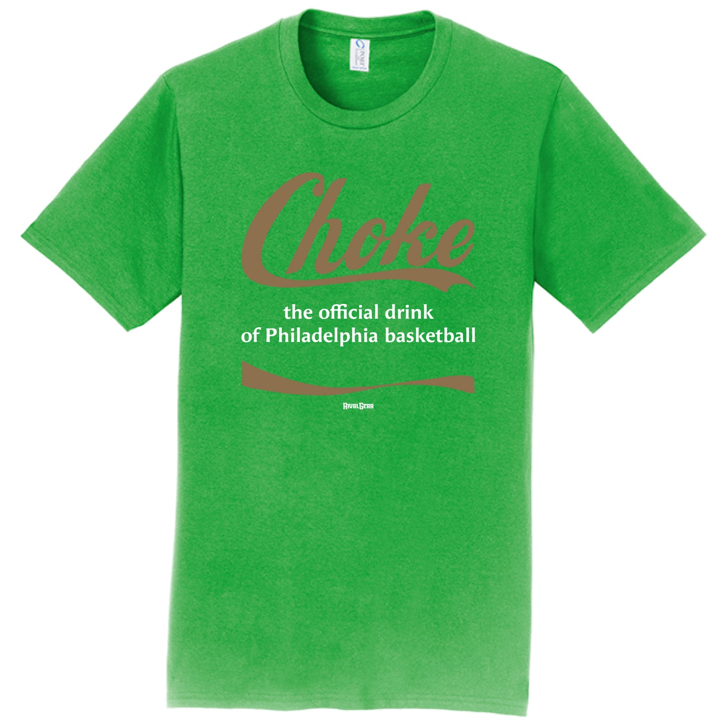 Choke T-Shirt for Boston Basketball Fans (Anti-Philadelphia)