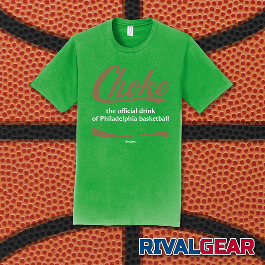 Choke T-Shirt for Boston Basketball Fans (Anti-Philadelphia)