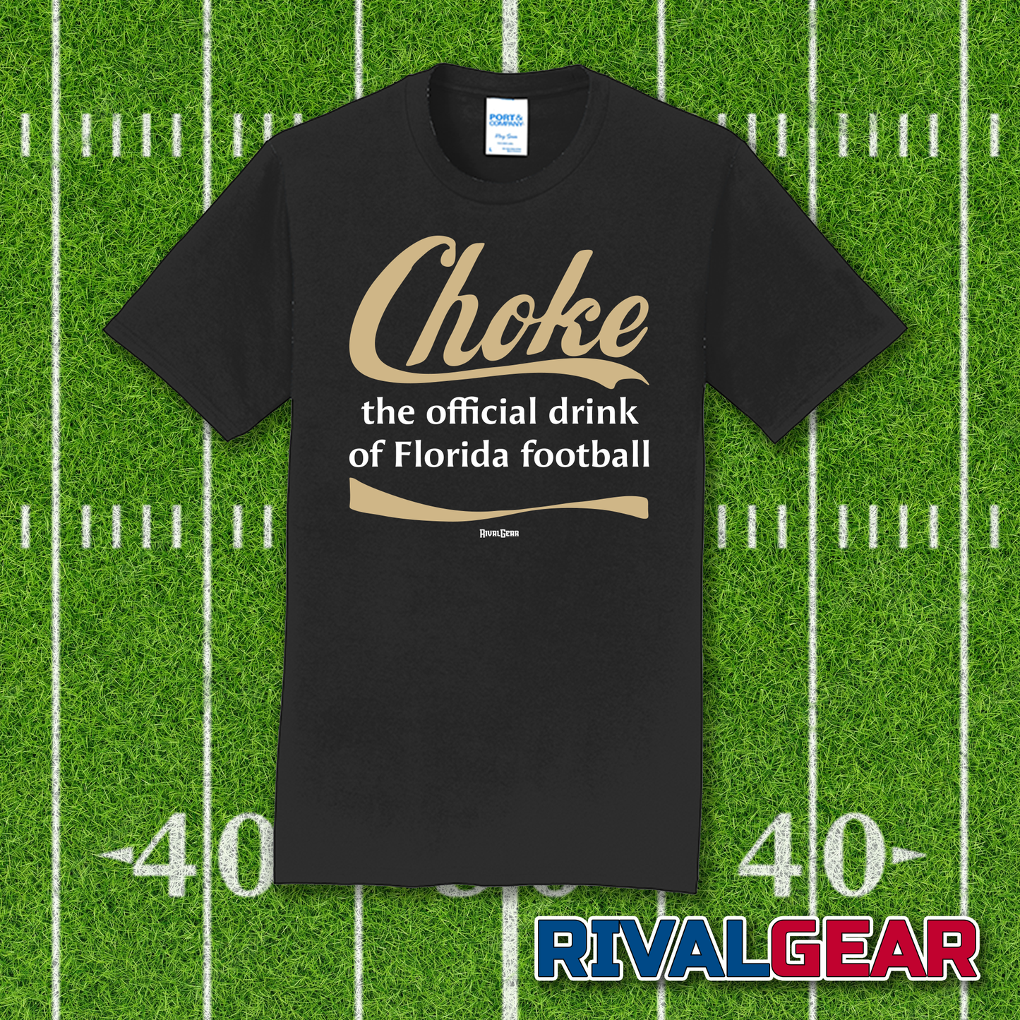 Choke T-Shirt for Florida State Football Fans (Anti-Florida)