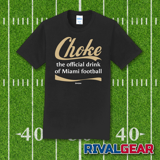 Choke T-Shirt for Florida State Football Fans (Anti-Miami)