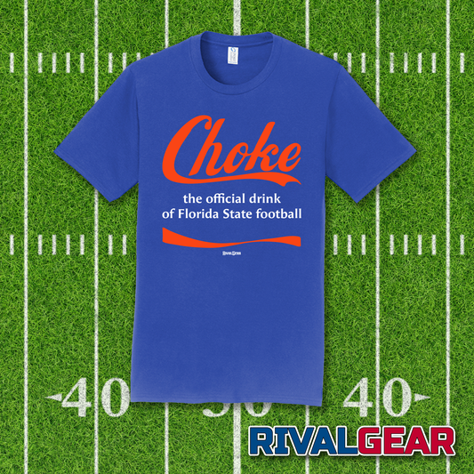 Choke T-Shirt for Florida Football Fans (Anti-Florida State)