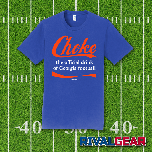 Choke T-Shirt for Florida Football Fans (Anti-Georgia)